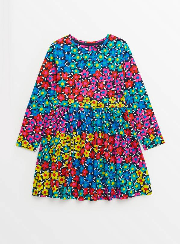 Bright patterned outlet dresses